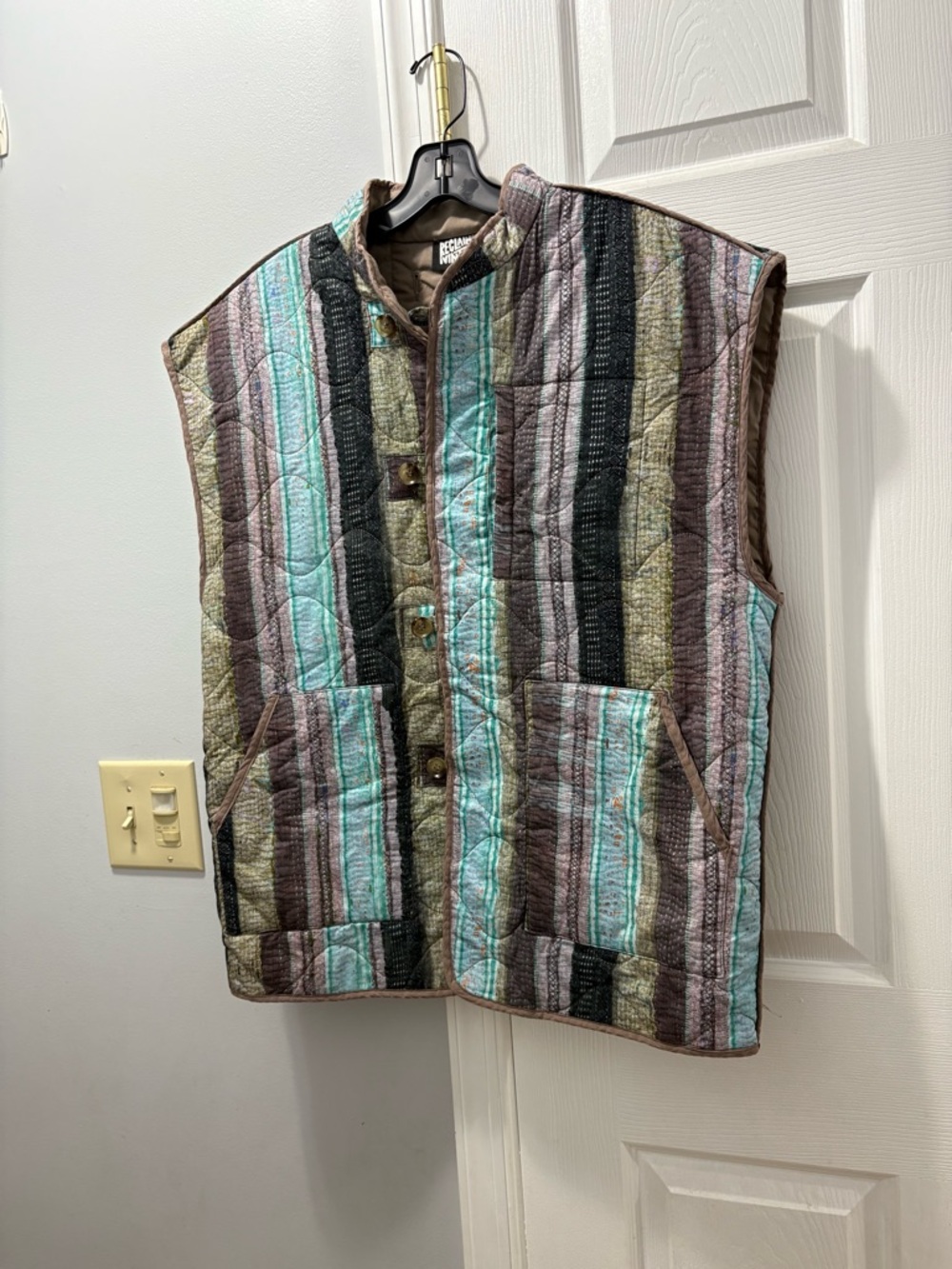 Reclaimed Vintage ASOS Quilted Vest Size Medium